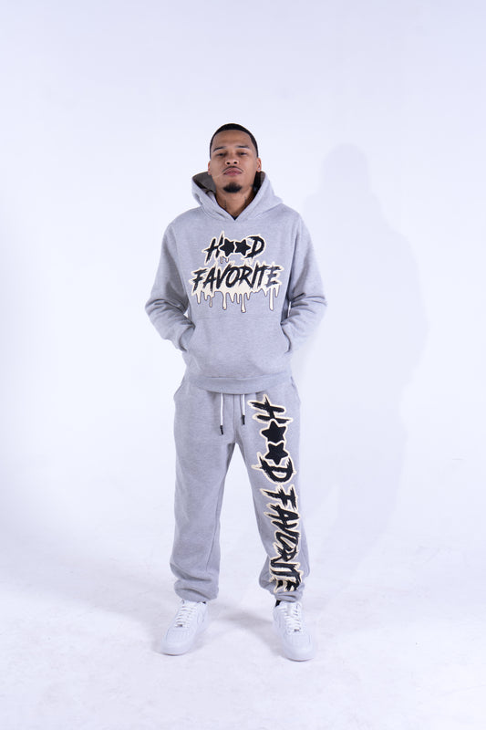 GREY HOODFAVORITE SWEATSUIT