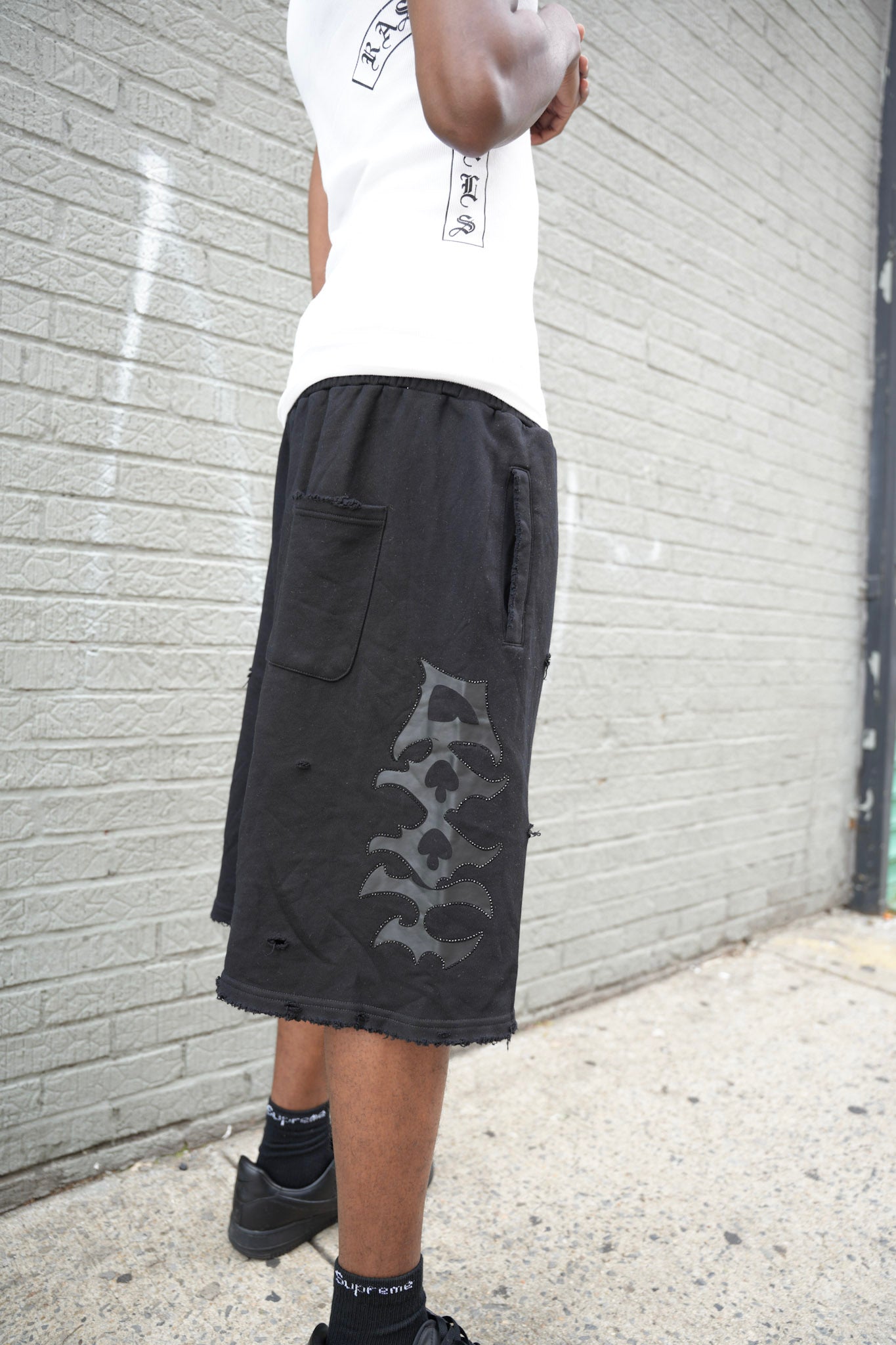 BLACK DIAMOND LONG SHORTS